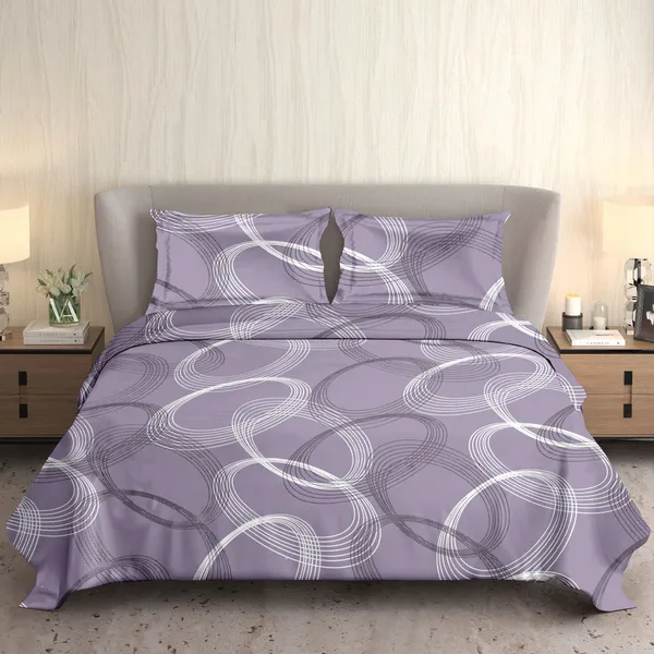 HCS_Living_Emperor_Collection_144_TC_Super_king_Size_Bedsheet_with_2_Pillow_Covers