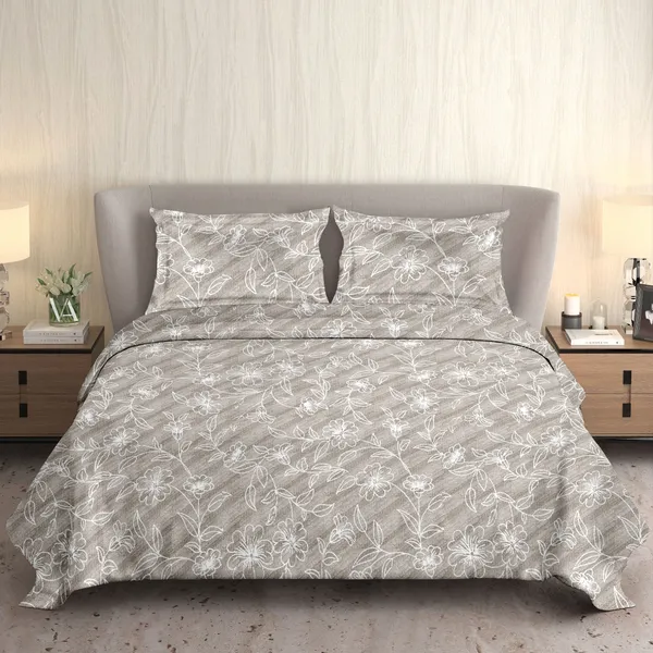 HCS_Living_Emperor_Collection_144_TC_Super_king_Size_Bedsheet_with_2_Pillow_Covers