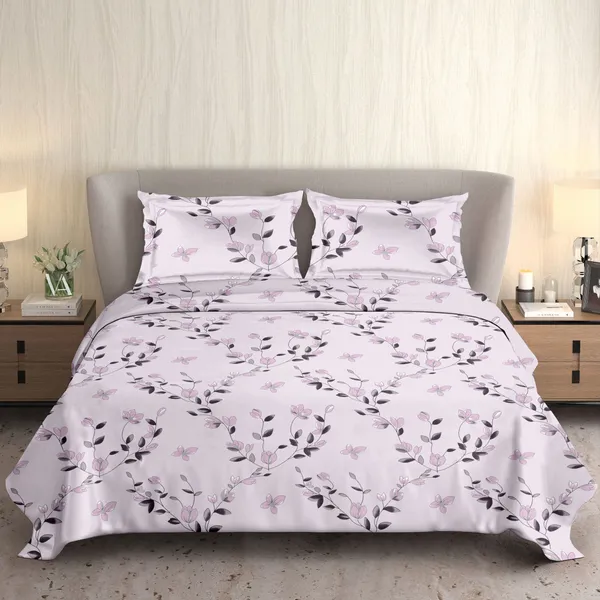 HCS_Living_Emperor_Collection_144_TC_Super_king_Size_Bedsheet_with_2_Pillow_Covers