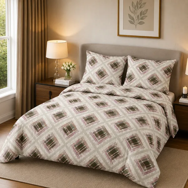 HCS_Living_Emperor_Collection_144_TC_Super_king_Size_Bedsheet_with_2_Pillow_Covers