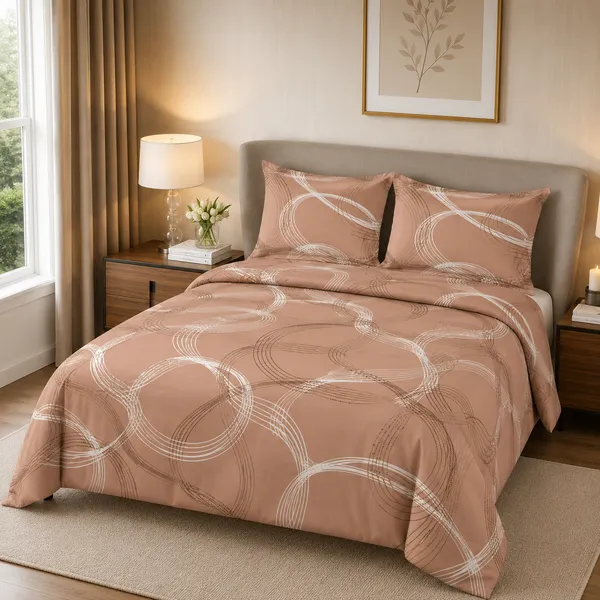 HCS_Living_Emperor_Collection_144_TC_Super_king_Size_Bedsheet_with_2_Pillow_Covers