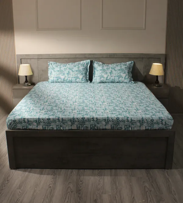HCS_Living_Emperor_Collection_144_TC_Super_king_Size_Bedsheet_with_2_Pillow_Covers