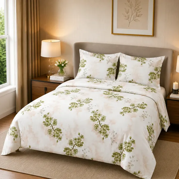 HCS_Living_Emperor_Collection_144_TC_Super_king_Size_Bedsheet_with_2_Pillow_Covers