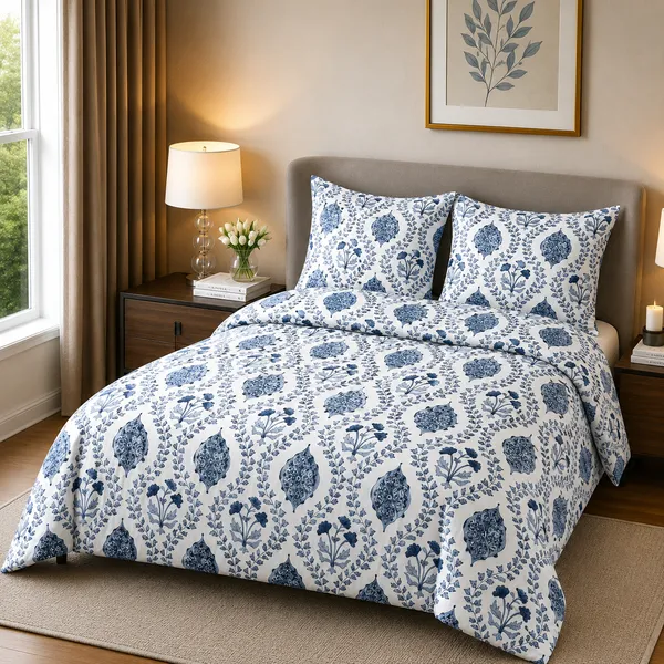 HCS_Living_Emperor_Collection_144_TC_Super_king_Size_Bedsheet_with_2_Pillow_Covers