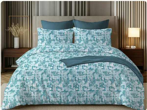 HCS_Living_Emperor_Collection_144_TC_Super_king_Size_Bedsheet_with_2_Pillow_Covers