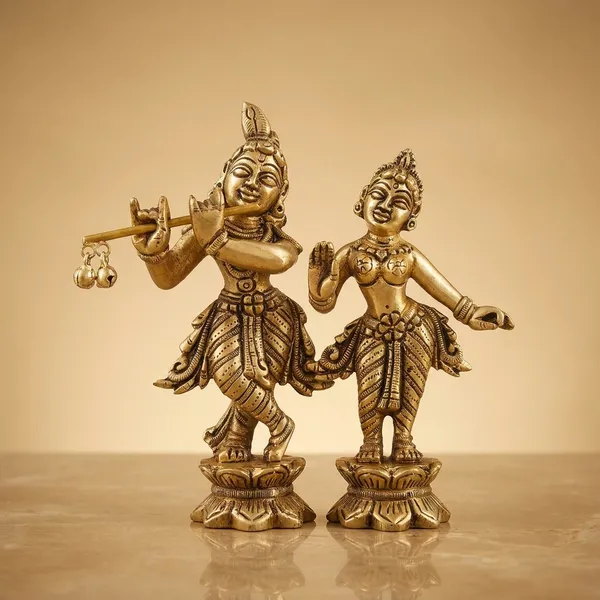 Brass_Radha_Krishna_Murti_Pack_Of_2