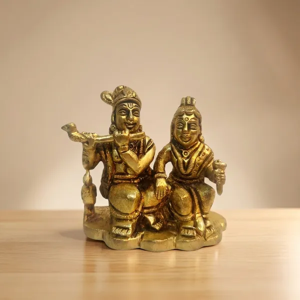 Brass_Radha_Krishna_Murti