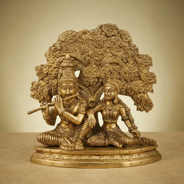 Brass_Radha_Krishna_Murti