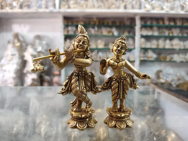 Brass_Radha_Krishna_Murti_Pack_Of_2