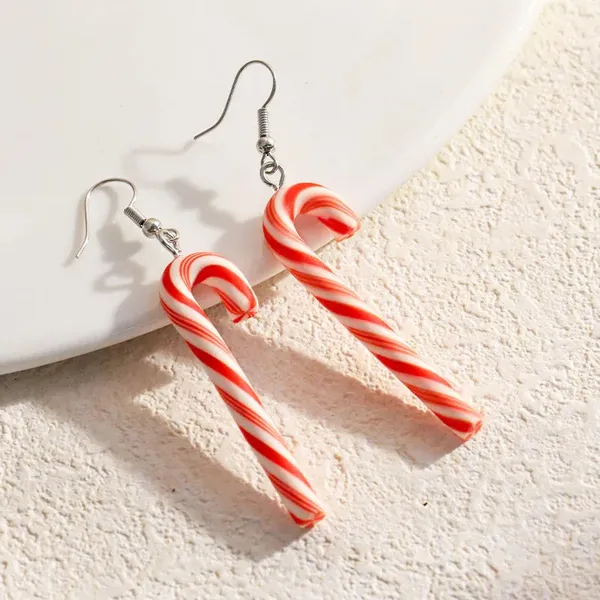 Soft_Clay_Drop_Earrings_-_Red_&_White