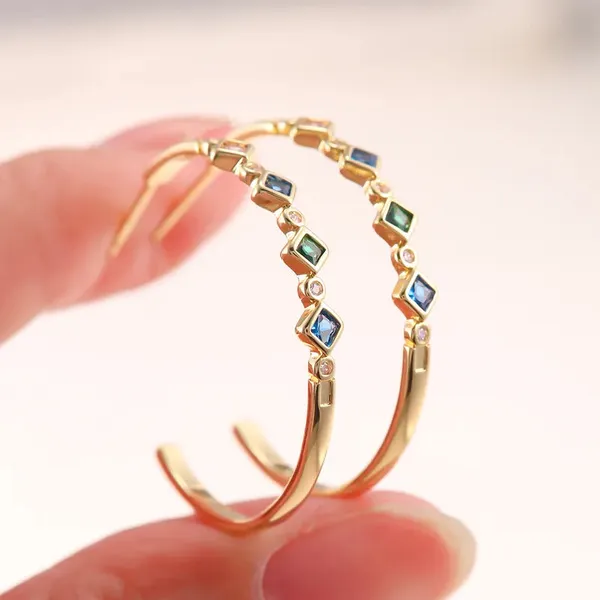 Gold_Plated_Circle_Earring