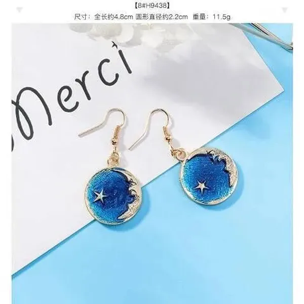 Planet_Ear_Hook_earring
