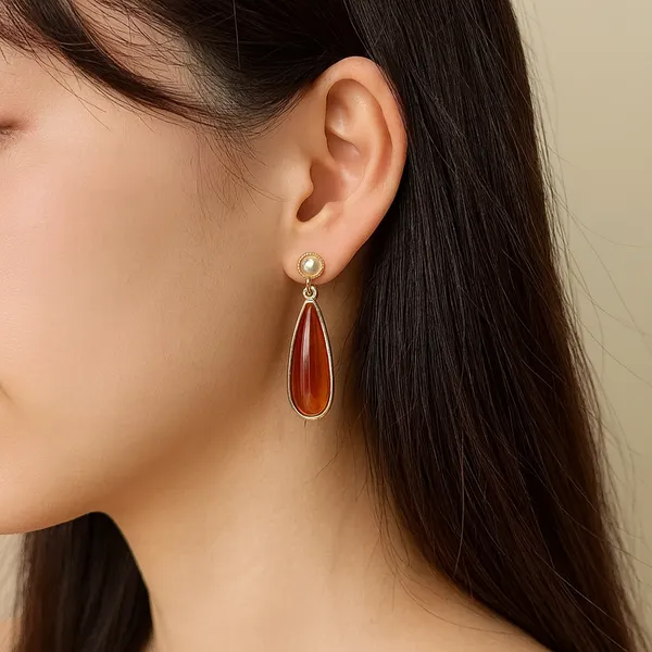Acrylic_Blooming_Earrings_-_Maroon