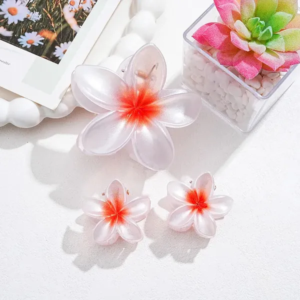 Frosted_Orange_Plumeria_clip_set