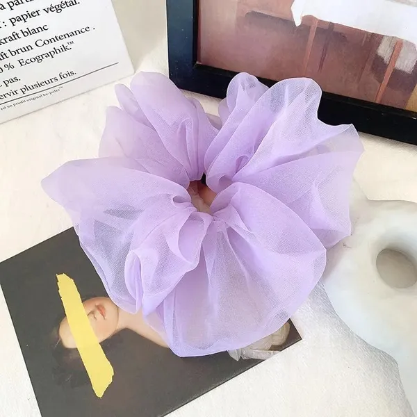 Oversized_Korean_Scrunchies_-_Light_Purple