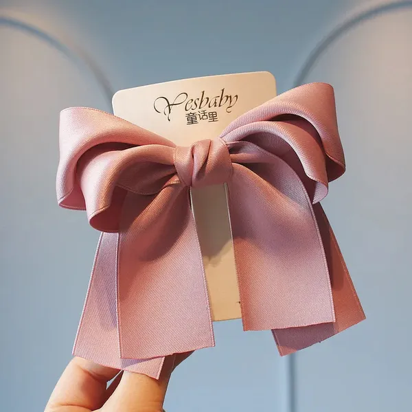 Korean_Ribbon_Bow_Hairpin_-_Bright_Peach