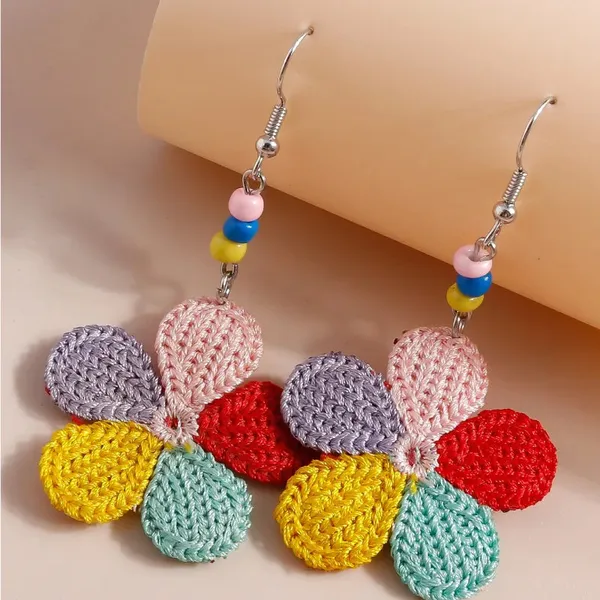 Flower_Cloth_Earrings