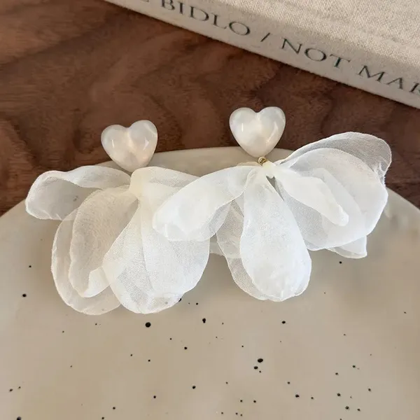 Romantic_Fabric_Drop_Earring_-_White