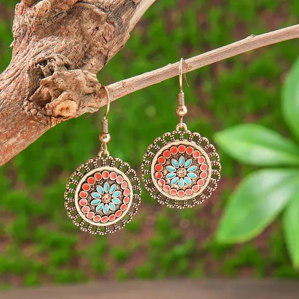 Bohemian_Flower_Drop_Earrings
