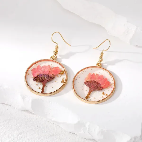 Resin_Drop_Earrings_-_September_Chrysanthemum
