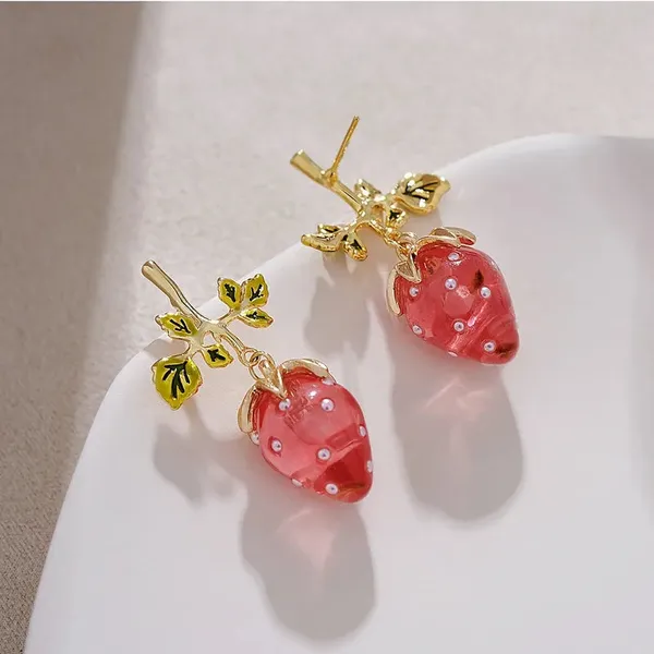Strawberry_Stud_Earrings