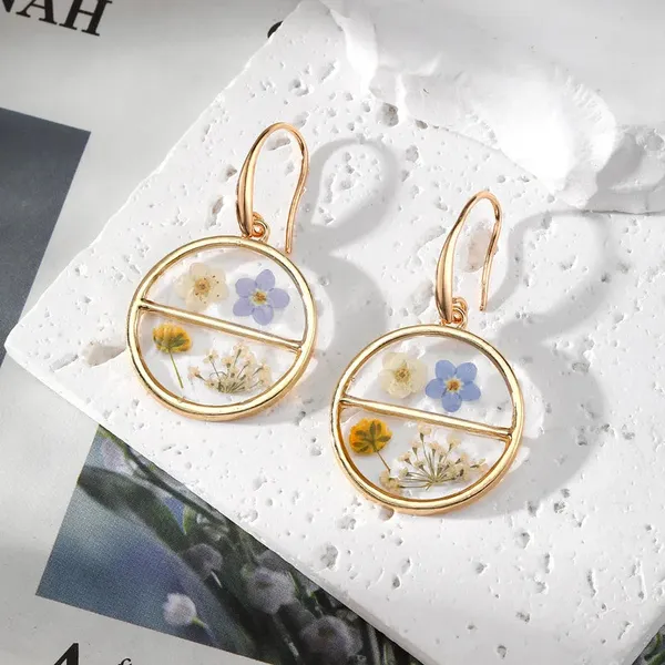 Resin_Drop_Earrings_-_Blue_and_White_Small_Flowers