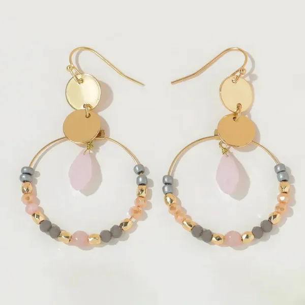 Round_Drop_Earring_-_Pink