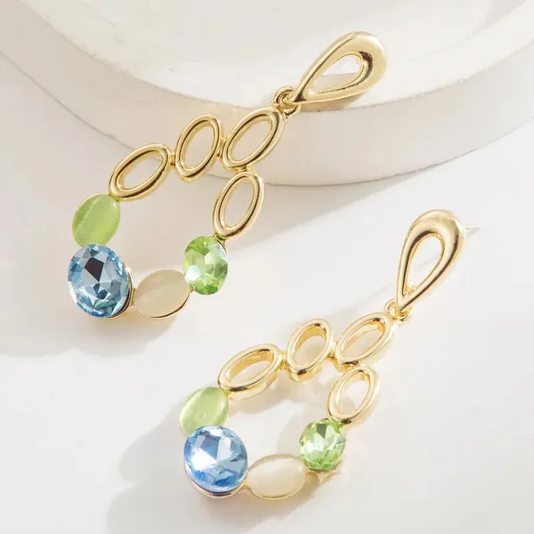Geometric_Drop_Earrings_-_Blue_Hollow