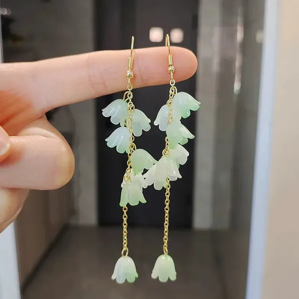 Lily_of_the_Valley_-_Korean_Long_Earrings