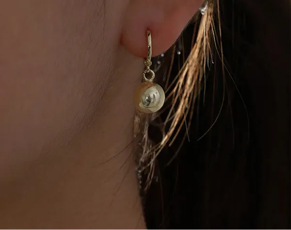 Simple_Style_Gold_Plated_Drop_Earring