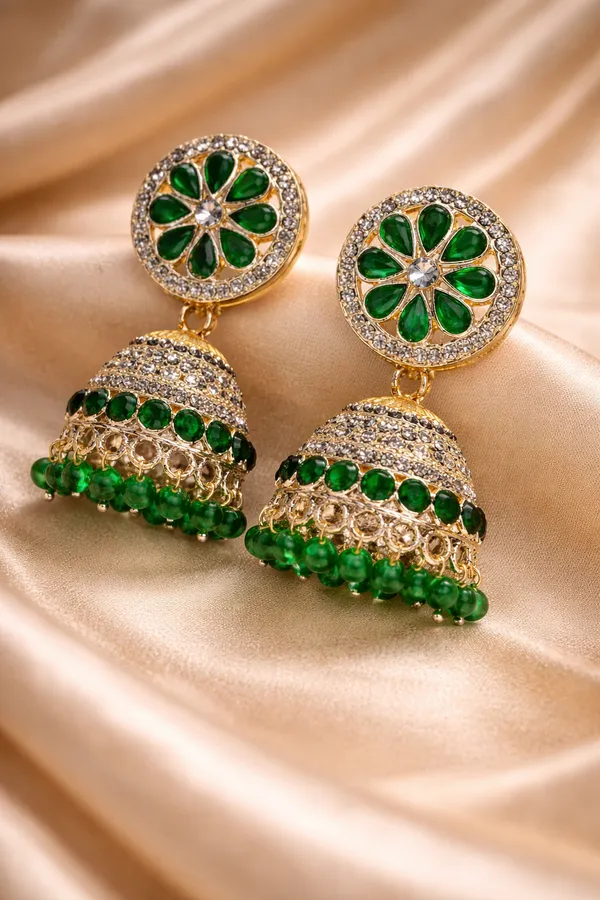 Mint_Jhumka