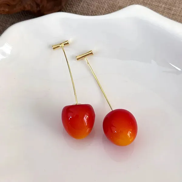 Reddish_Yellow_Small_Cherry_Earring