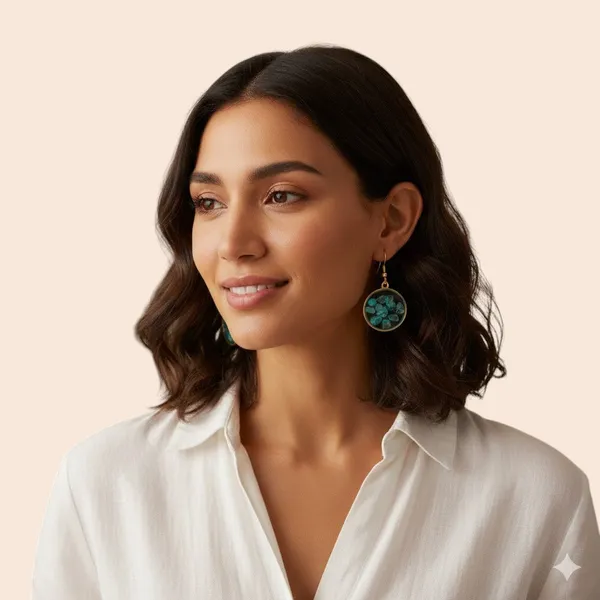 Aqua_Resin_Earring_-_Blue