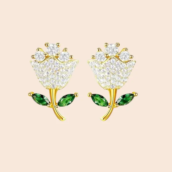 Gold_Plated_Rose_Stud
