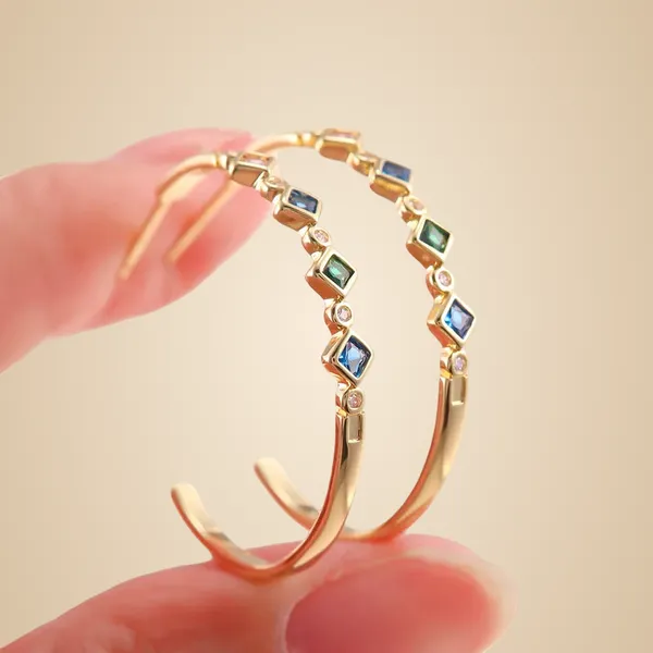 Gold_Plated_Circle_Earring