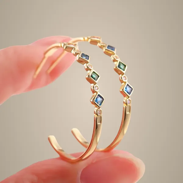 Gold_Plated_Circle_Earring