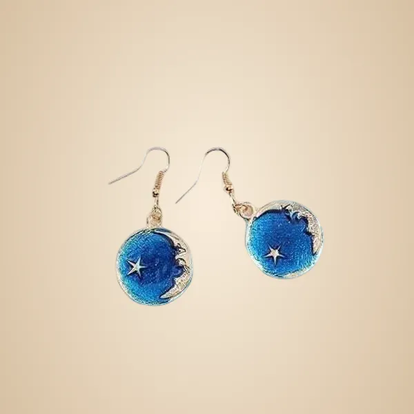Planet_Ear_Hook_earring