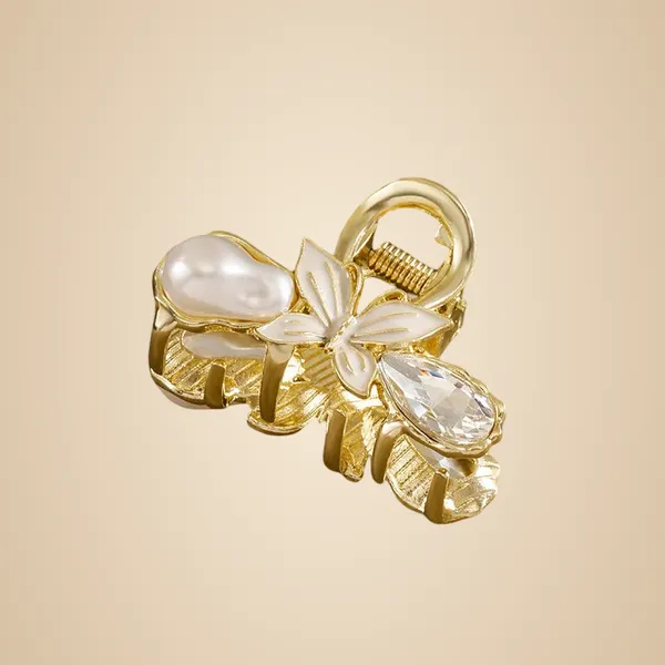 Metal_Butterfly_Hair_Clip_-_White