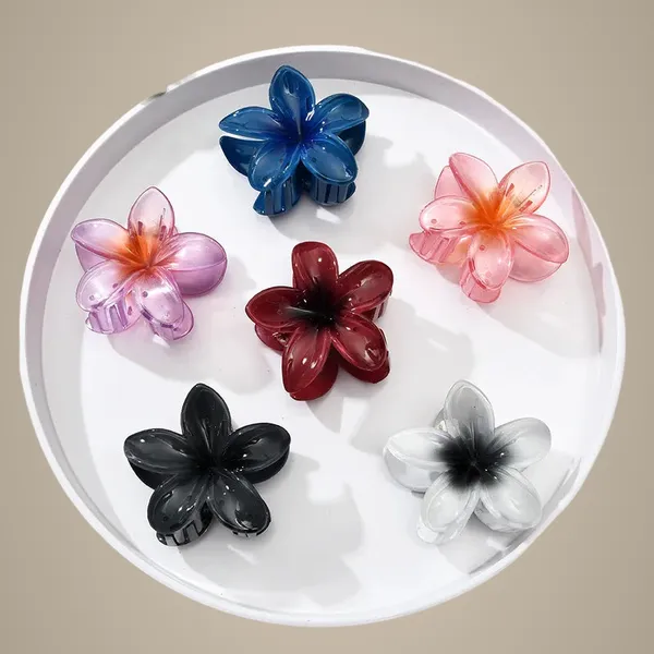 Colorful_plumeria_three_combinations_clip_Pack_Of_6
