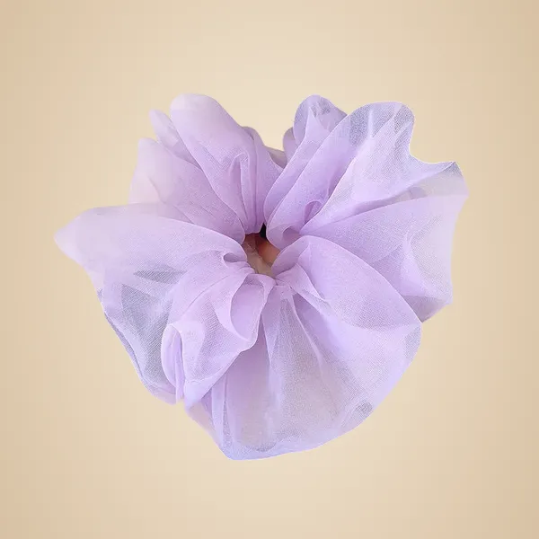 Oversized_Korean_Scrunchies_-_Light_Purple