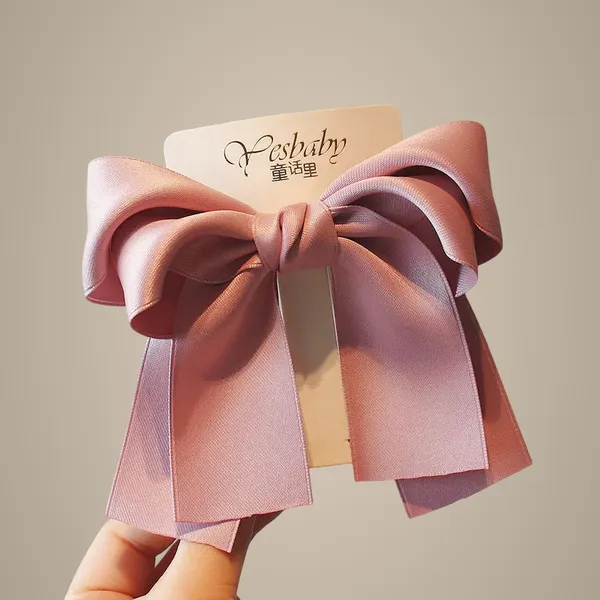 Korean_Ribbon_Bow_Hairpin_-_Bright_Peach