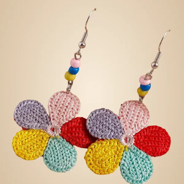 Flower_Cloth_Earrings