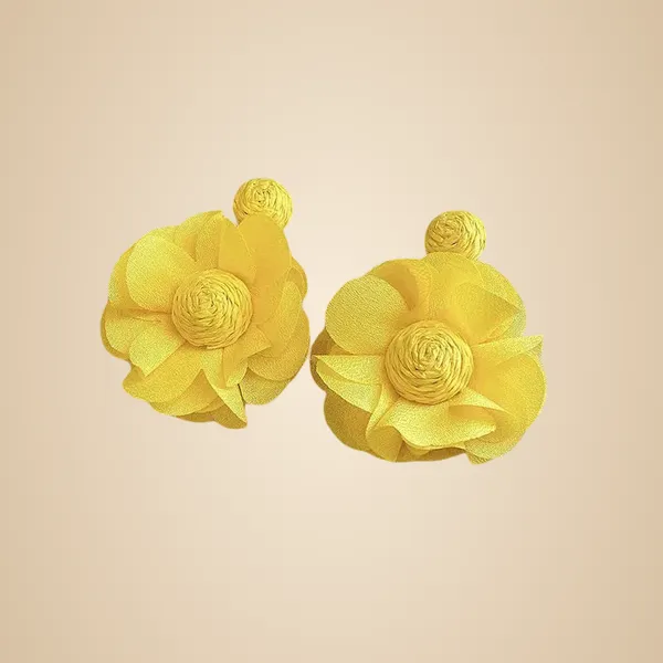 Yellow_flower_earrings