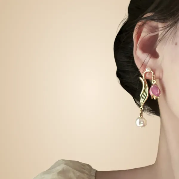 Korean_Style_Flower_Earrings