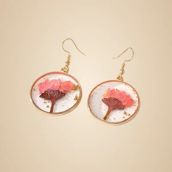 Resin_Drop_Earrings_-_September_Chrysanthemum