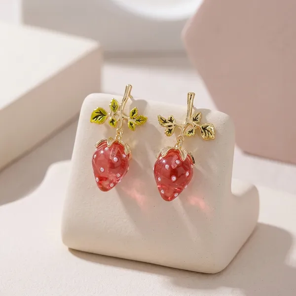 Strawberry_Stud_Earrings