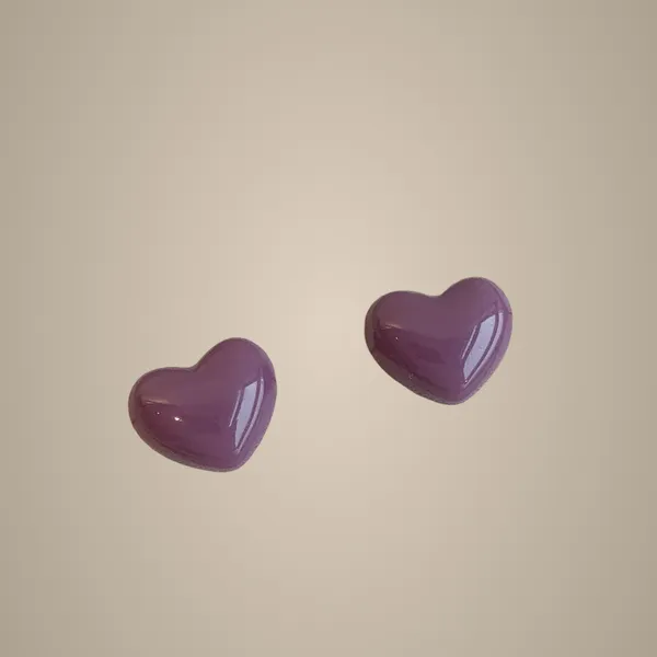 Love_Ear_Studs_-_Purple
