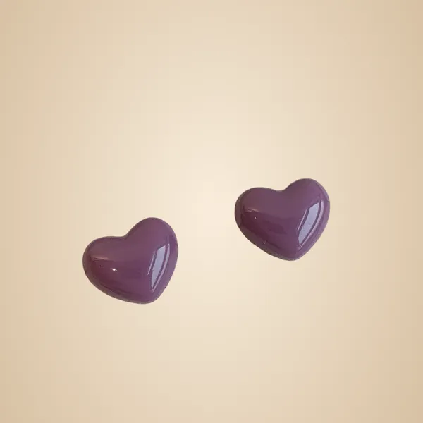 Love_Ear_Studs_-_Purple