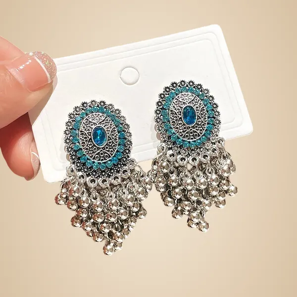 Ethnic_Style_Tassel_Earrings