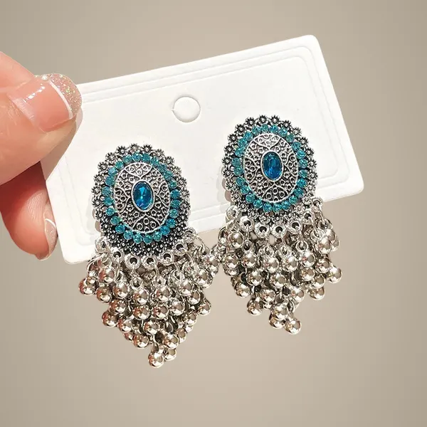 Ethnic_Style_Tassel_Earrings